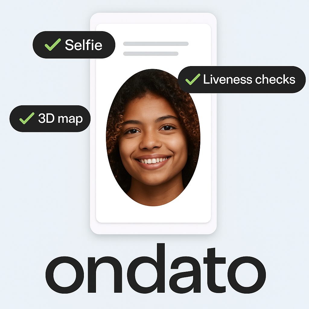 Age verification<br />via Smartphone-Camera (option 2)